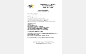 Championnat Jeunes par Equipes (tour préliminaire)